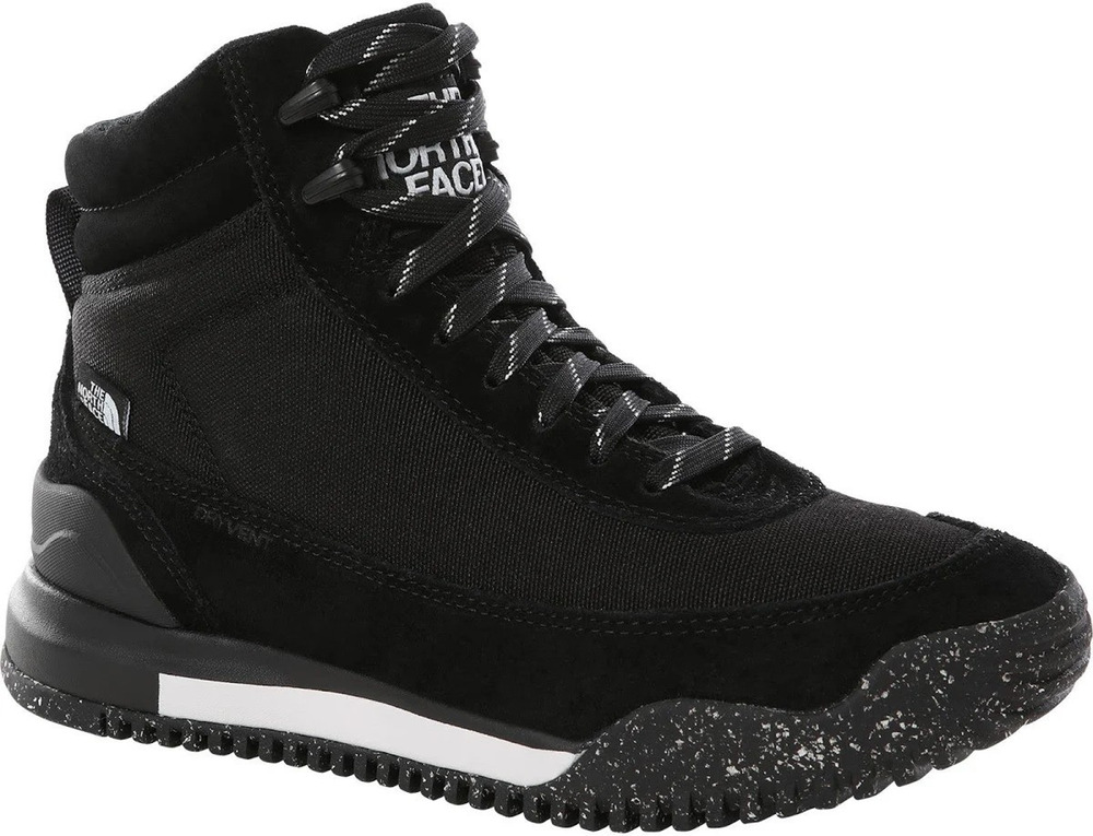 The North Face Woman Hiking Boot Back-To-Berkeley III Textile WP Black/White 9 M